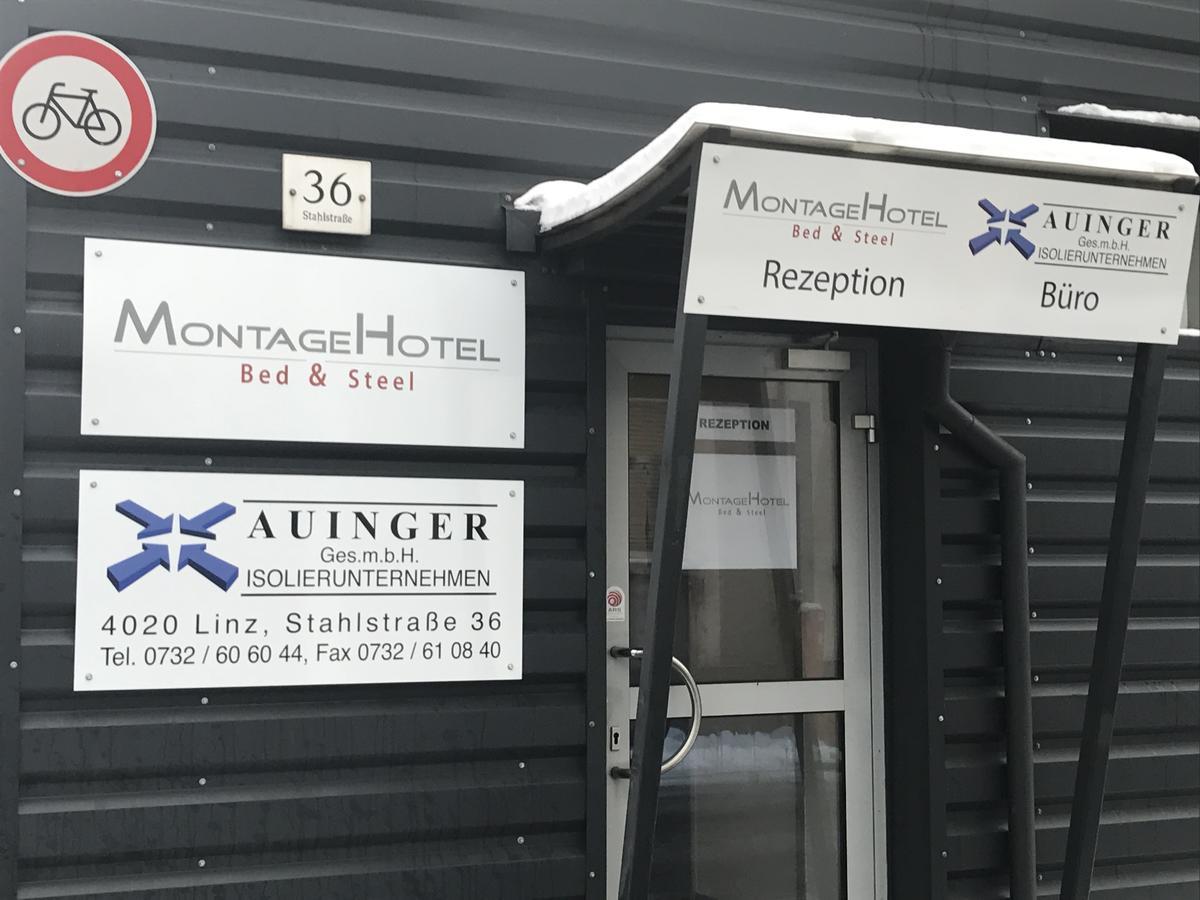 Montagehotel Bed & Steel Линц Экстерьер фото